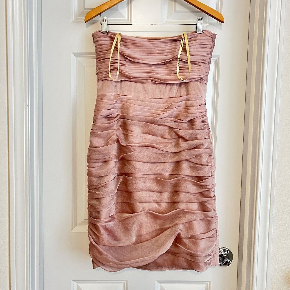 Monique Lhuillier Formal Cocktail Rose dress - Picture 3 of 3